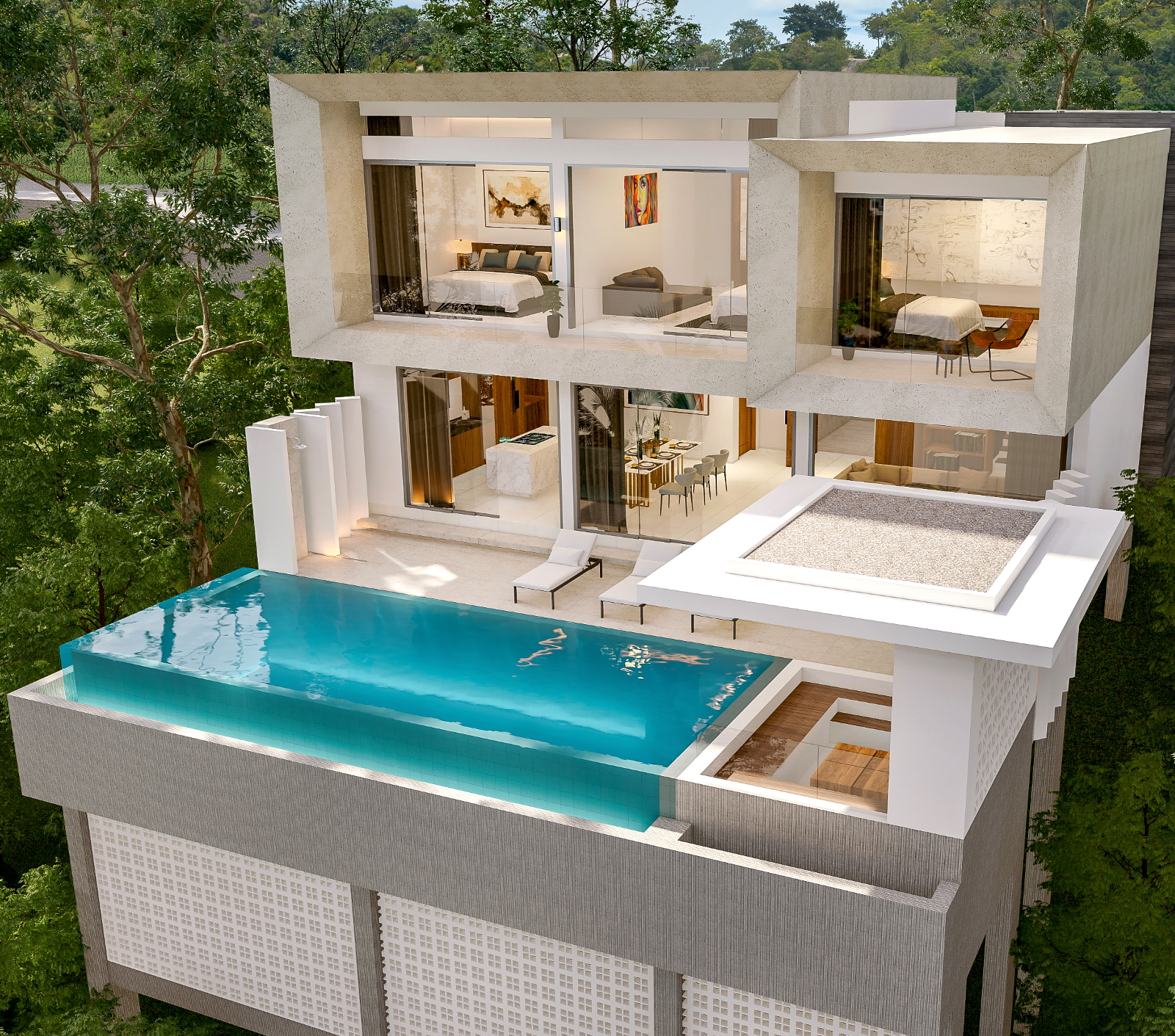 Premium quality construction, Santi Vista Villas, Koh Samui