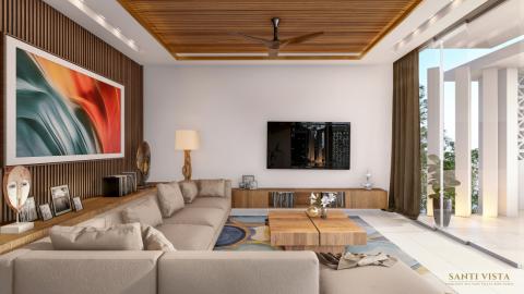 Villa Type B - Living