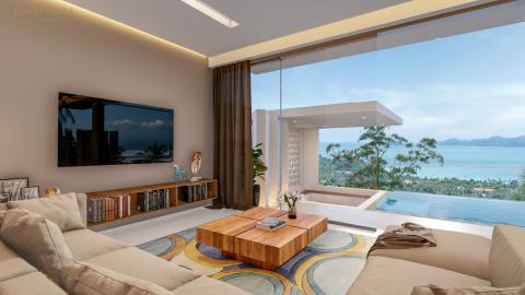 Villa Type D - Living
